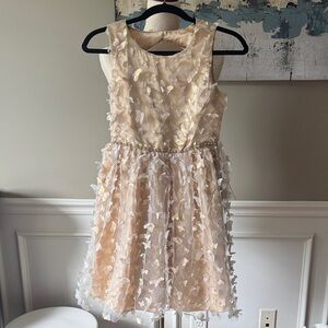 Speechless Girls Dress with Butterfly Accents Size 14